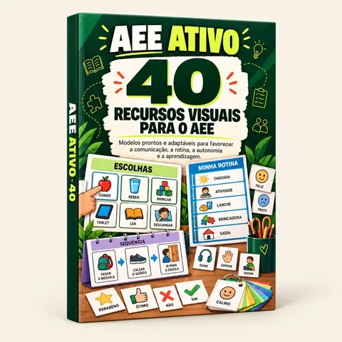 Mockup do bônus: 40 Recursos Visuais